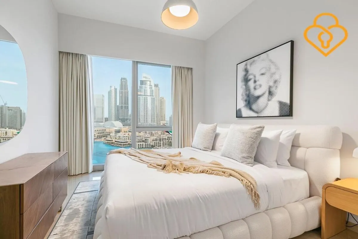 Keysplease Full Fountain&Burj Views, Grande Tower 14 Downtown Apartment Dubai United Arab Emirates