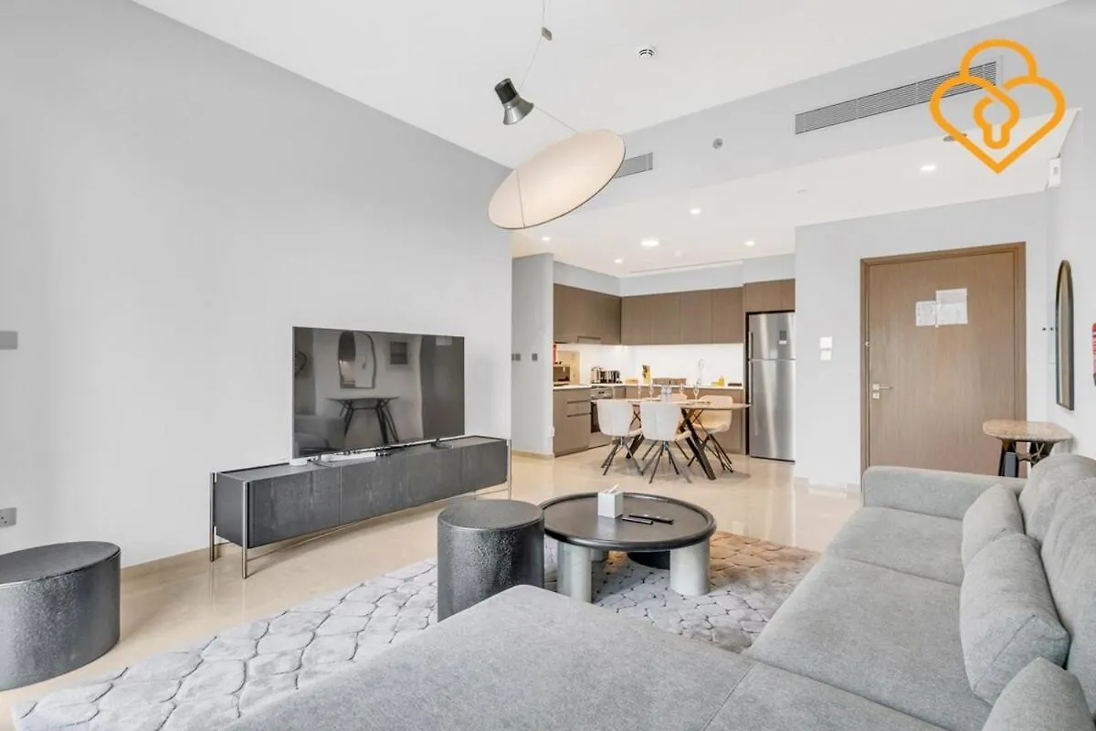 Keysplease Full Fountain&Burj Views, Grande Tower 14 Downtown Apartment Dubai