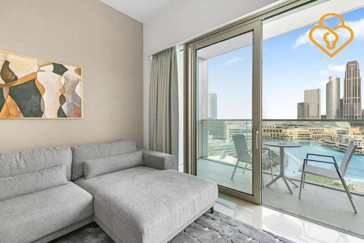 Keysplease Full Fountain&Burj Views, Grande Tower 14 Downtown Apartment Dubai United Arab Emirates