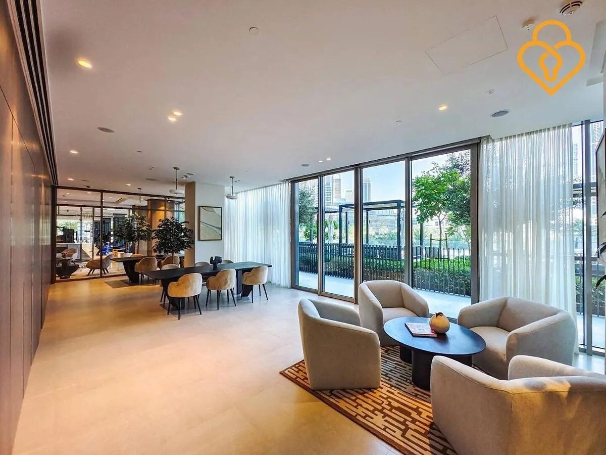 Keysplease Full Fountain&Burj Views, Grande Tower 14 Downtown Apartment Dubai