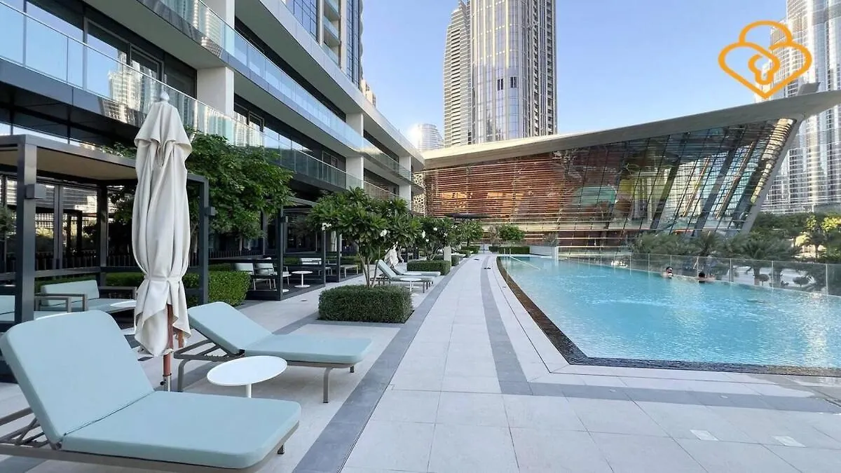 Keysplease Full Fountain&Burj Views, Grande Tower 14 Downtown Apartment Dubai United Arab Emirates