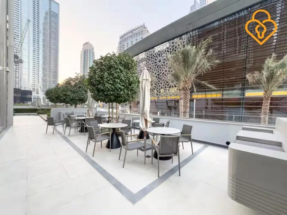 Keysplease Full Fountain&Burj Views, Grande Tower 14 Downtown Lägenhet Dubai