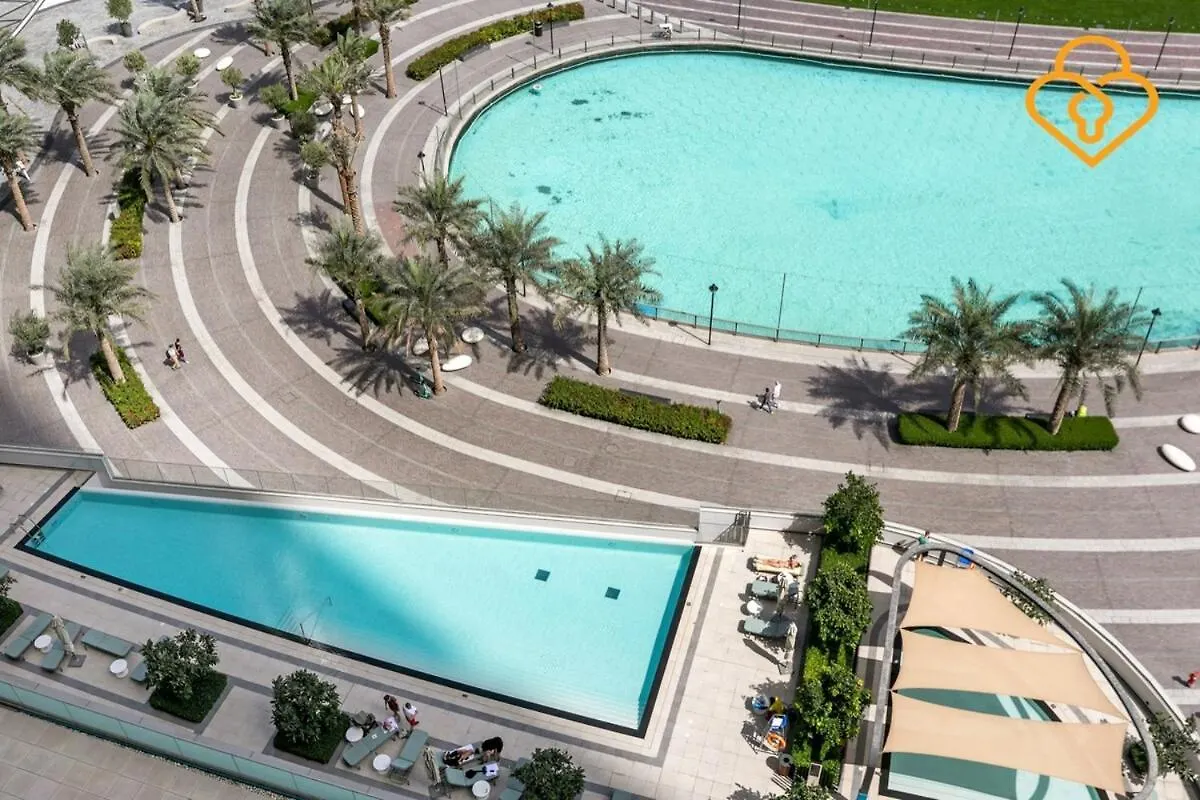 Апартаменты Keysplease Full Fountain&Burj Views, Grande Tower 14 Downtown Дубай 0*,