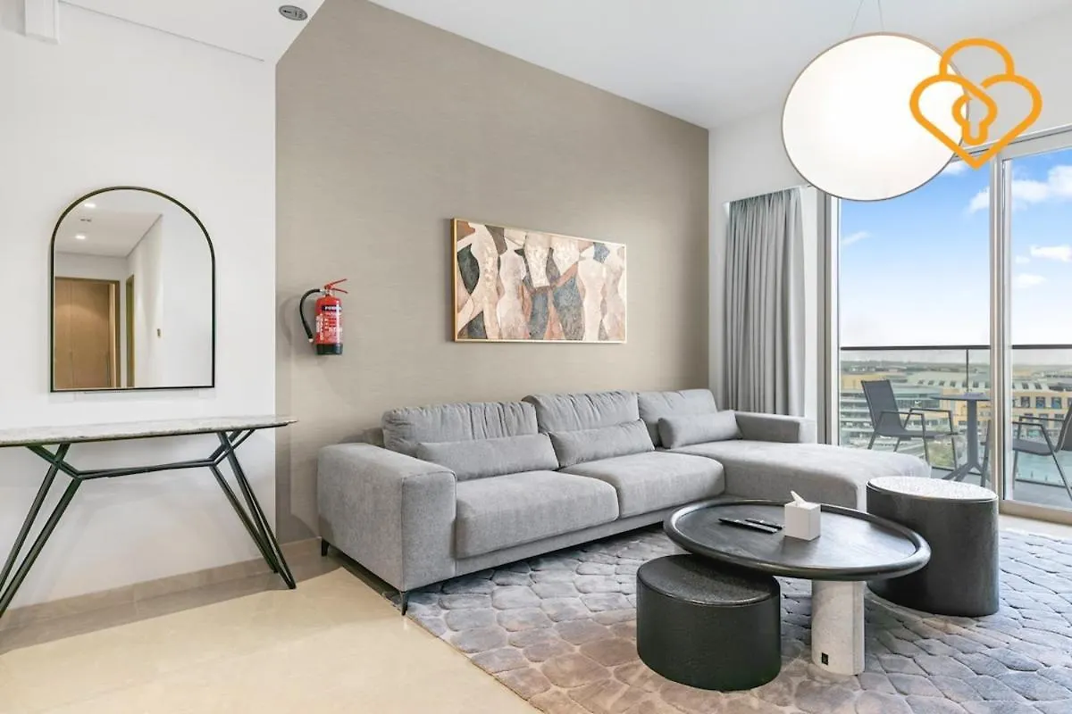 Апартаменты Keysplease Full Fountain&Burj Views, Grande Tower 14 Downtown Дубай